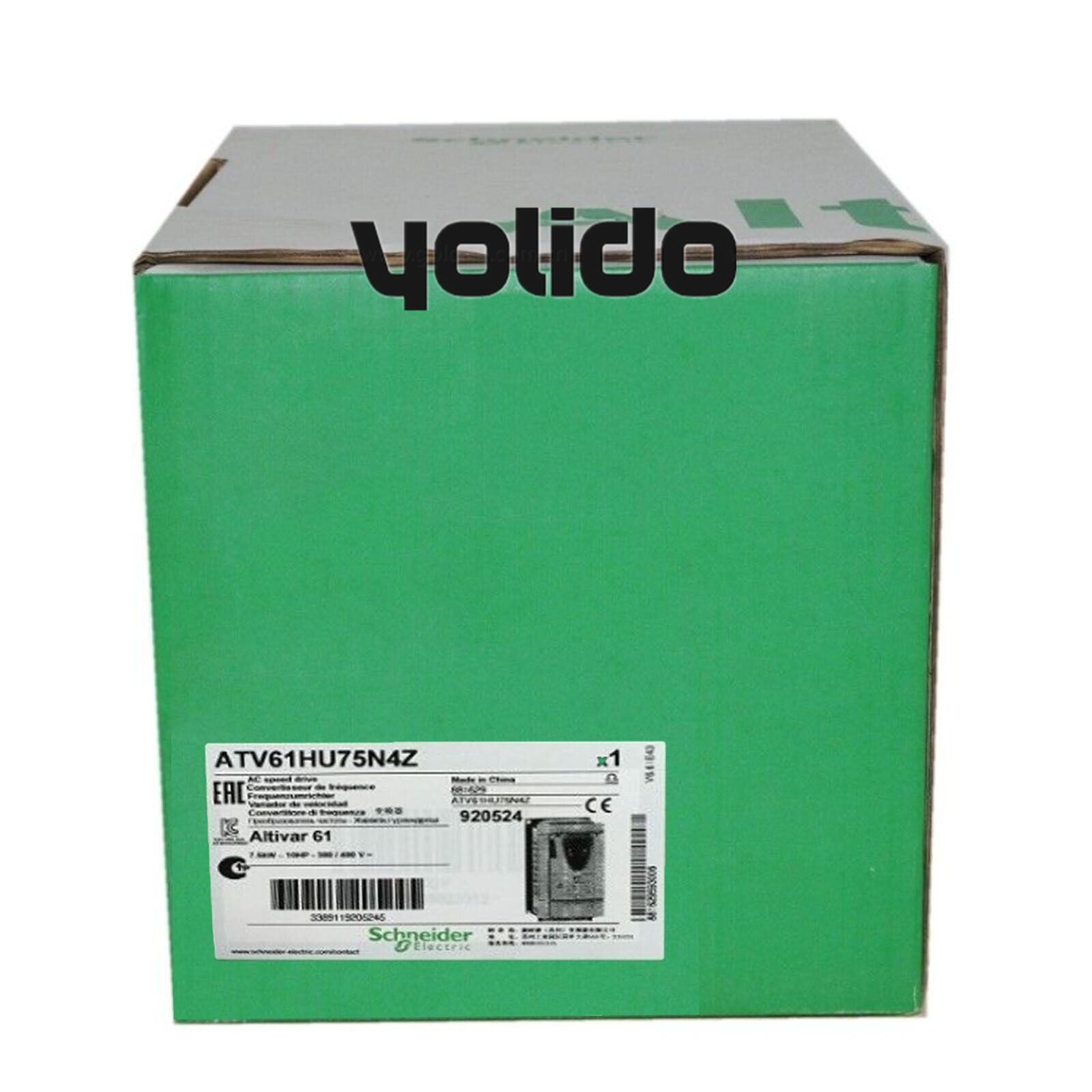 New In Box SCHNEIDER ATV61HU75N4Z Inverter