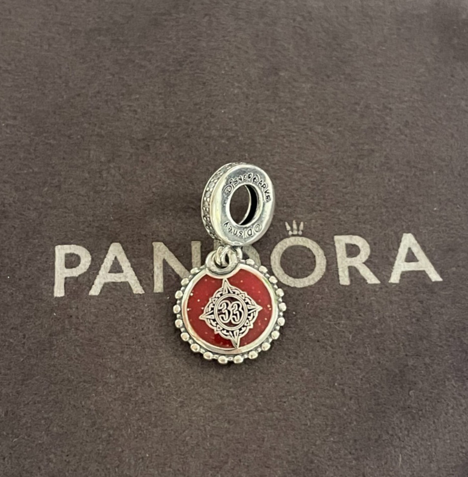 Pandora Winter Release World Club 33 Charm Pendant S925 Sterling Silver
