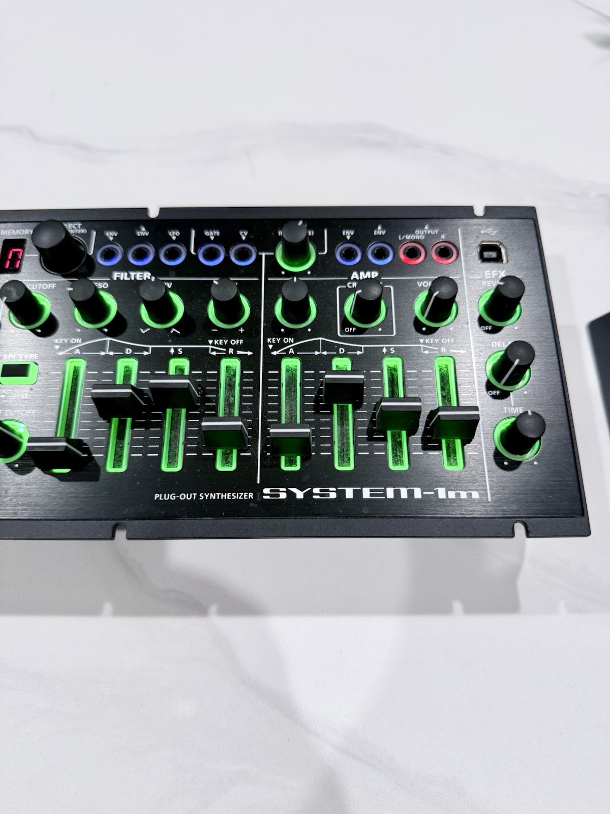 Roland SYSTEM-1m Plug-Out Semi Modular Synthesizer w/ Rack Ears