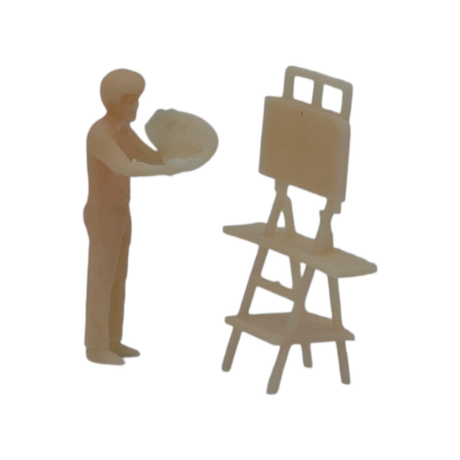 Bob Ross with Easel - G Scale 1:24
