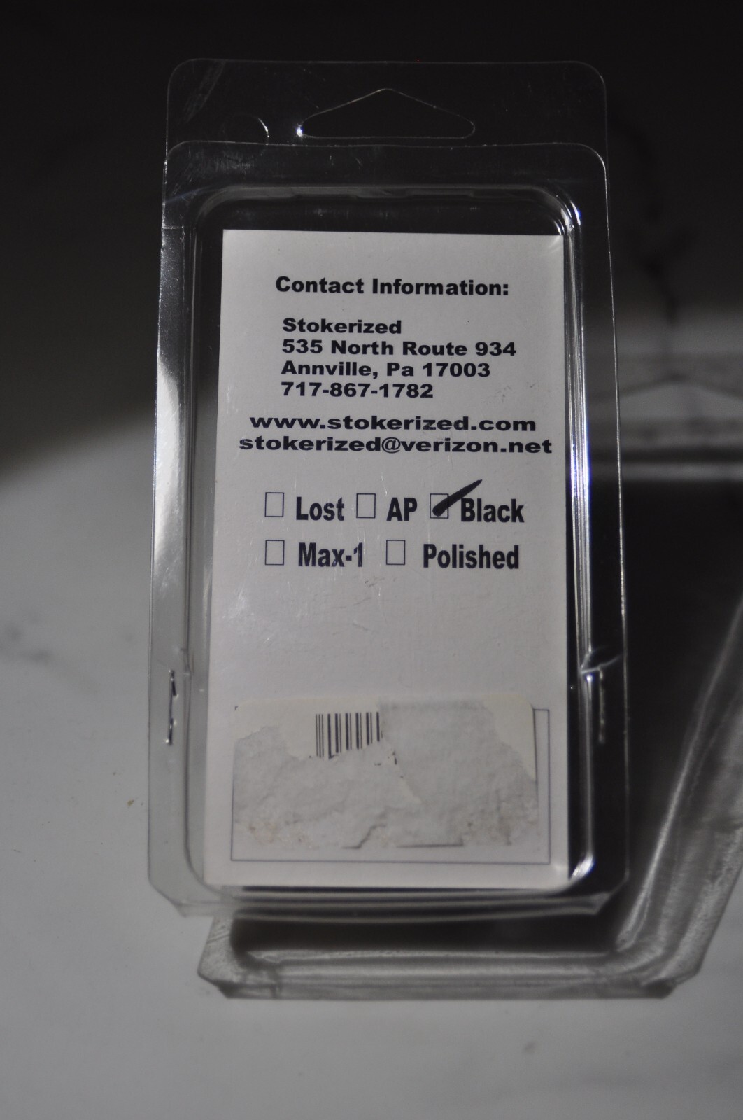 Stokerized Stabilizer end cap