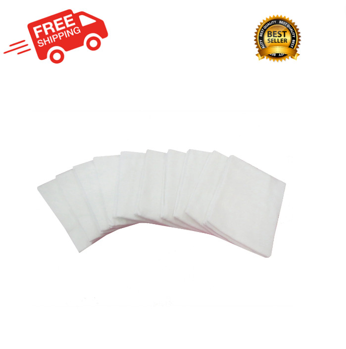 10-Piece Flour Sack Kitchen Dish Towel Set White 100% Cotton Large Clean 28"X29"