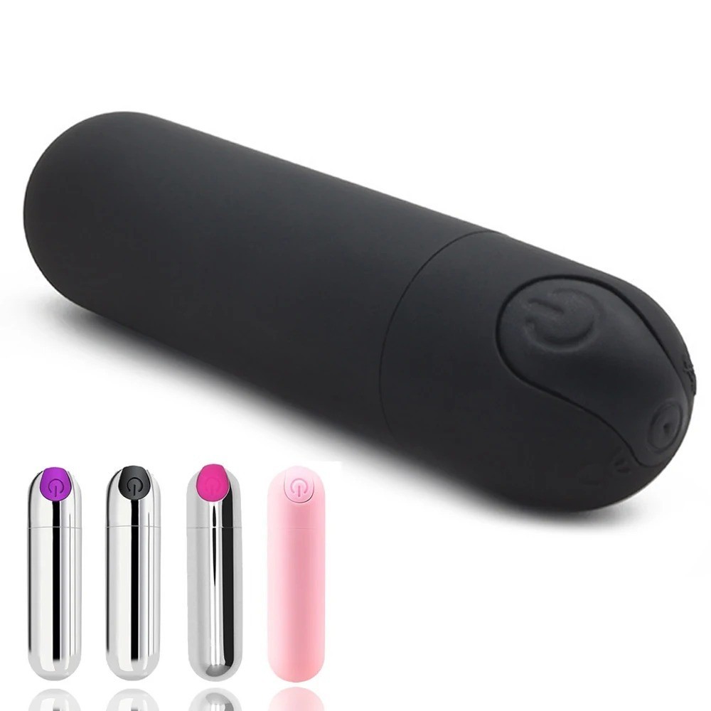 Women Mini Powerful Bullet Shape 10 Speed Personal Vibrating Neck Body Massage