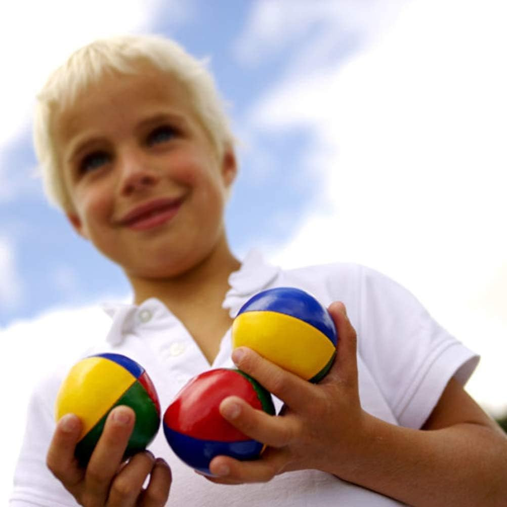 6 Pcs Juggling Balls Set for Beginners Multi-Colored Juggling Balls, Mini Durabl