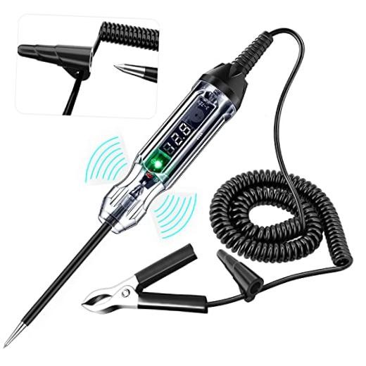3-72V Buzzer Automotive Test Light Circuit Tester | Upgraded, Heavy Duty,