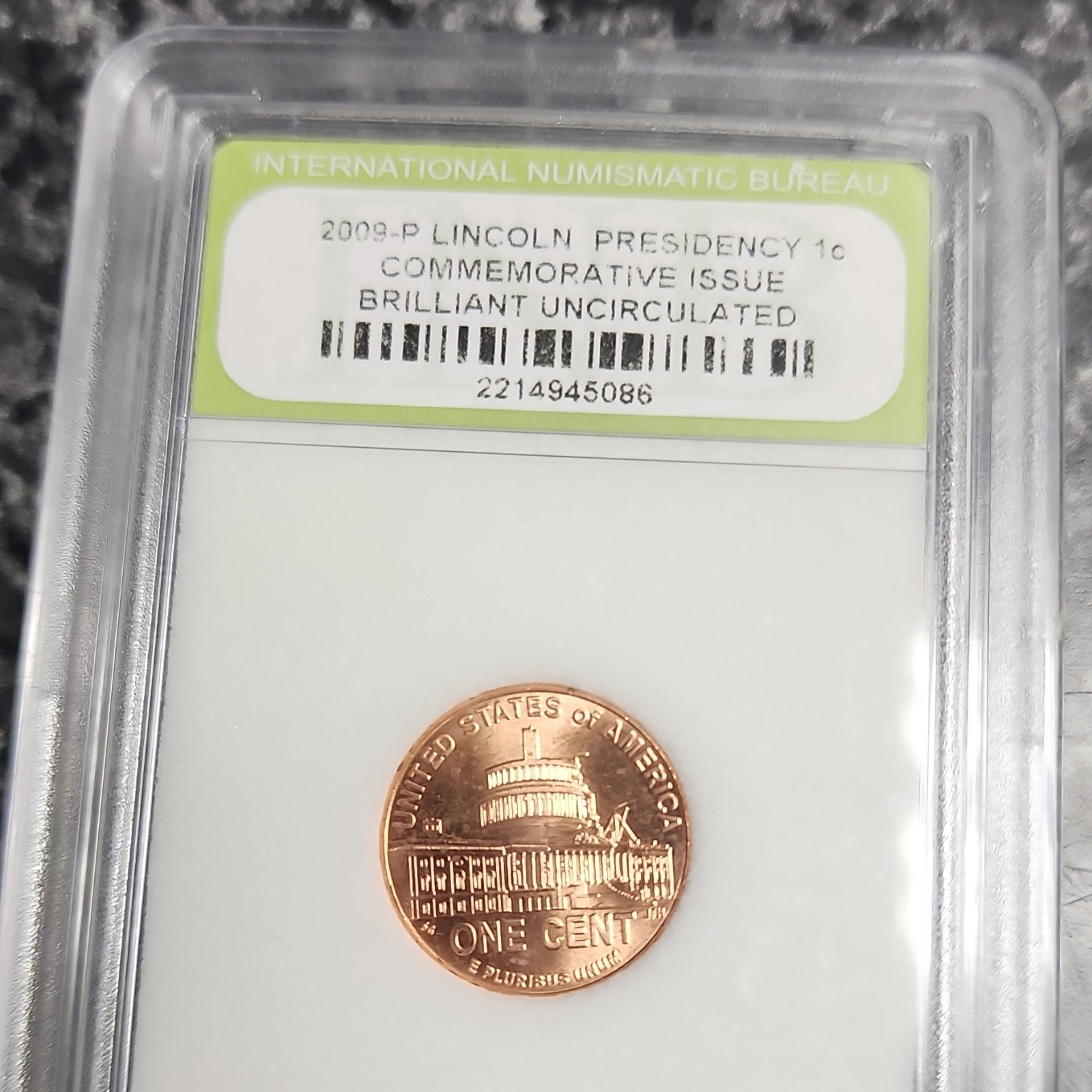 2009-P Lincoln Bicentennial Presidency Small Cent Penny BU INB Certified