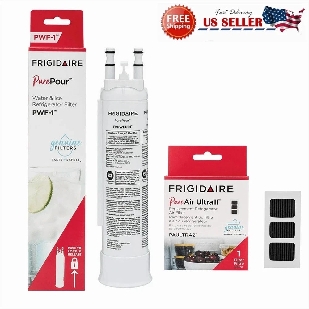 Frigidaire PurePour PWF-1 FPPWFU01 PureAir Ultra II PAULTRA2 Water & Air Filter