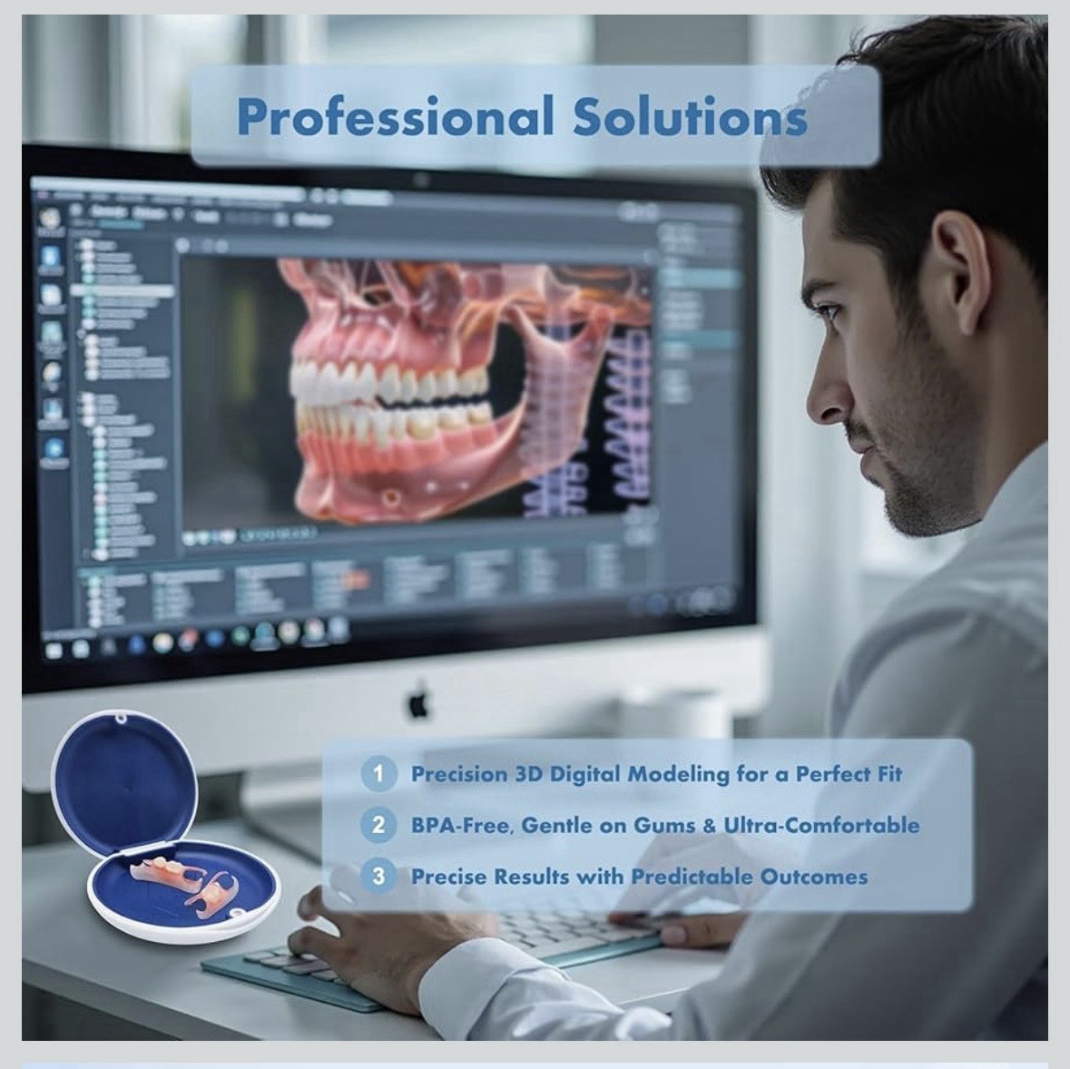 Qiivosm Denture Impressions Kit for Personalized Partial Denture Sets