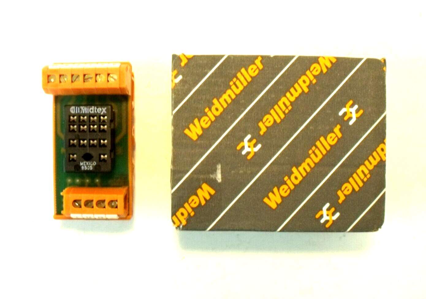 NIB Weidmuller 910358 RS 3A Relay Socket WITHOUT Diode