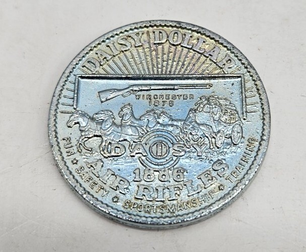 Daisy Dollar-Token-Air rifles 1886-guns of the west Winchester 1878