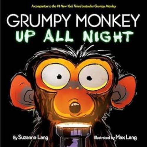 Grumpy Monkey Up All Night - Paperback By Suzanne Lang - GOOD