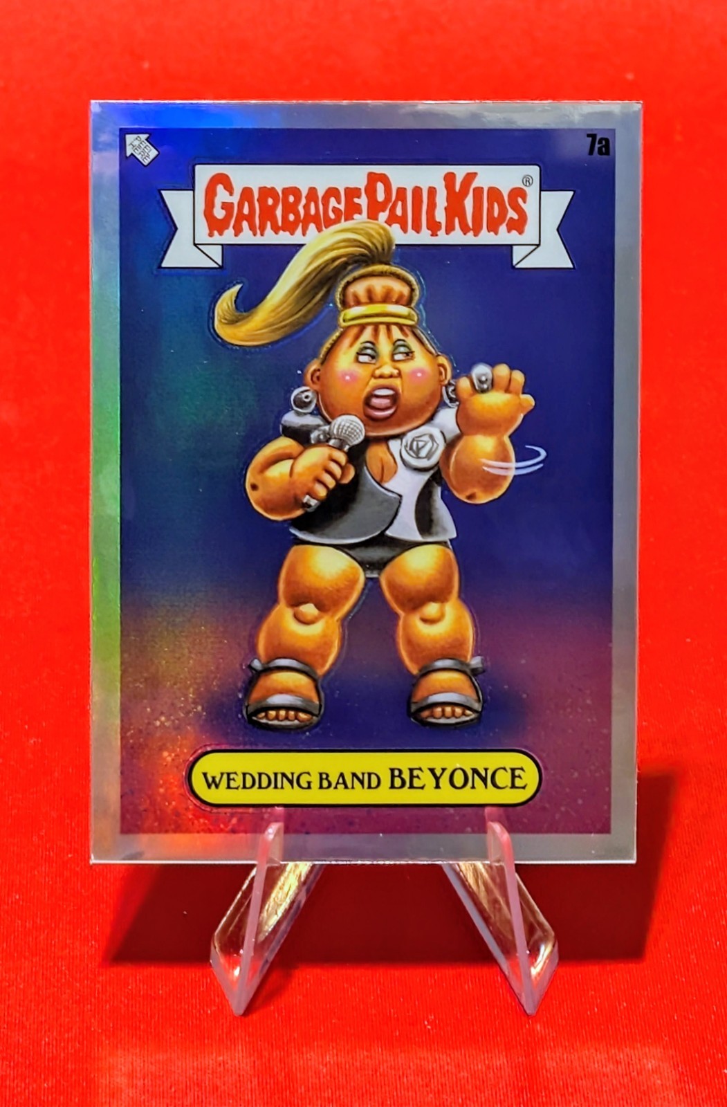 🔥Wedding Band Beyonce #7a Awards Garbage Pail Kids GPK 2024 Chrome Series 7 CS7