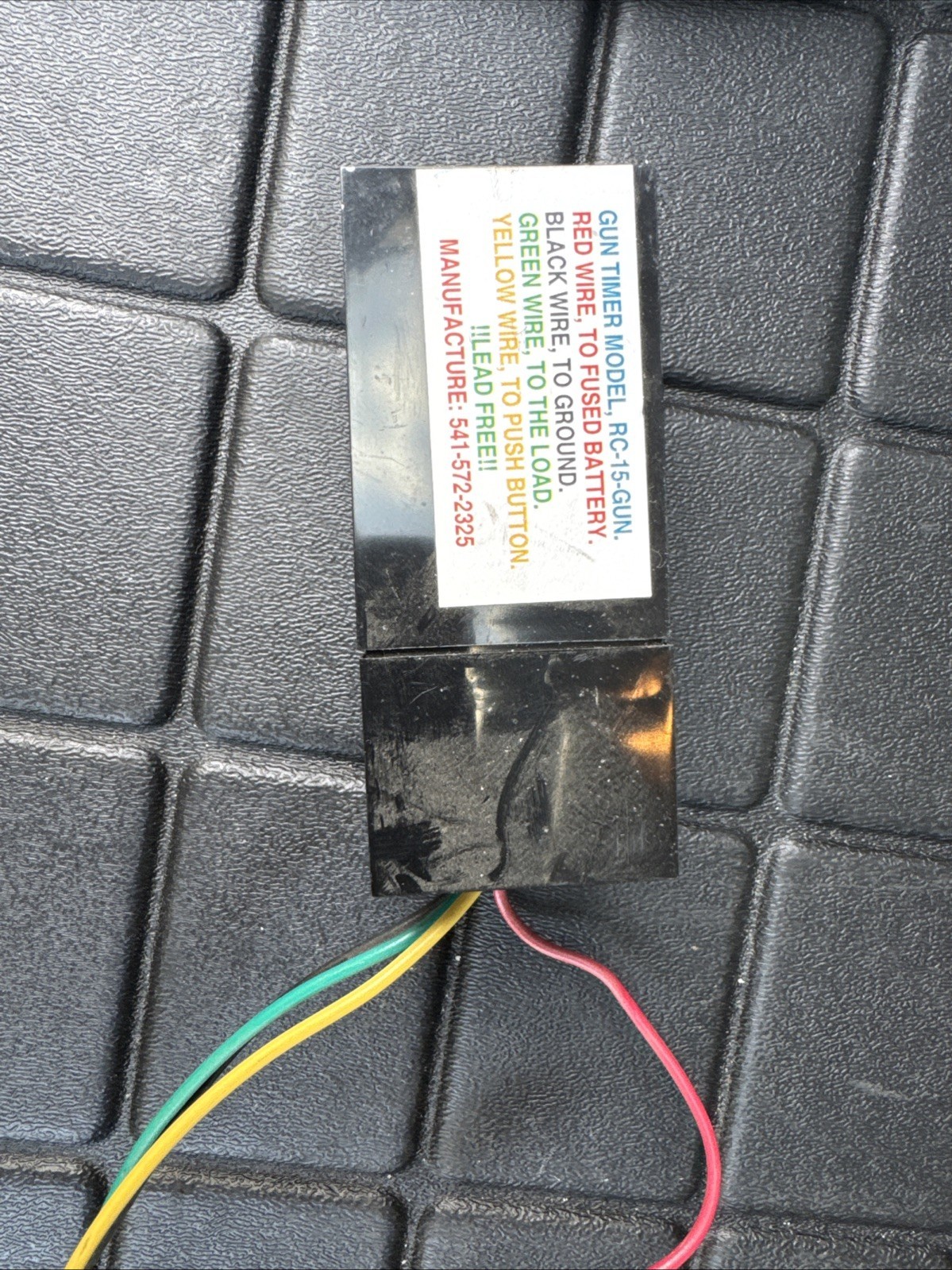 Santa Cruz RC-10-GUN-AL Gun Lock Timer Gun Release Switch & Wires