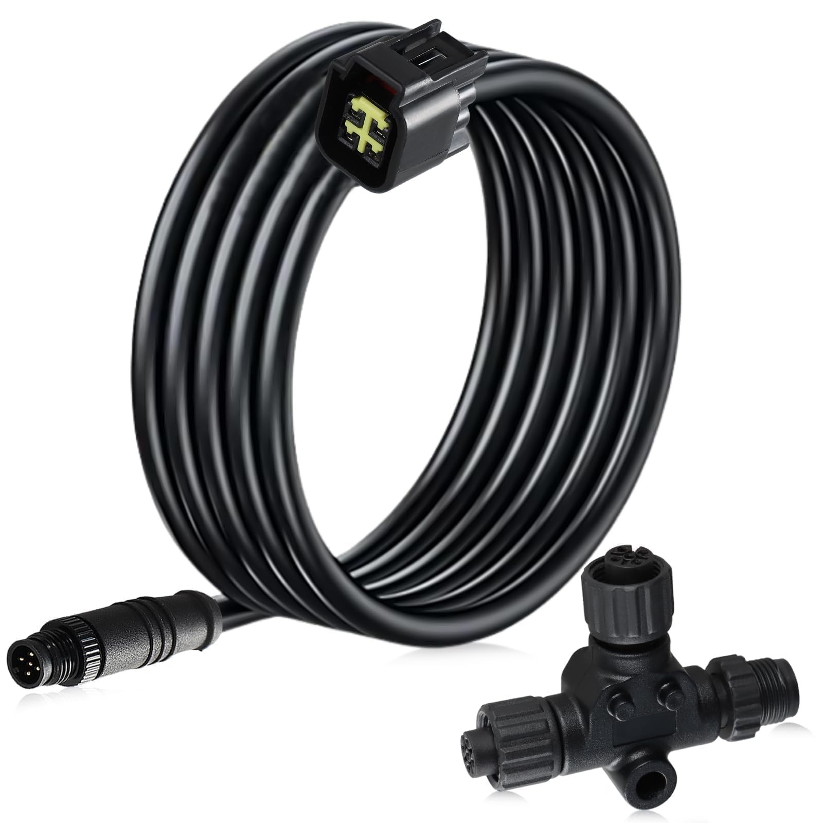 EVRBUL Engine Interface Cable NMEA2000 Network Connection with Black