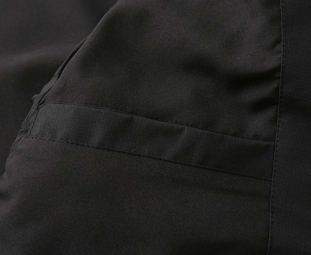 Prada 26SS New Men's Red Logo Black Jacket Coat