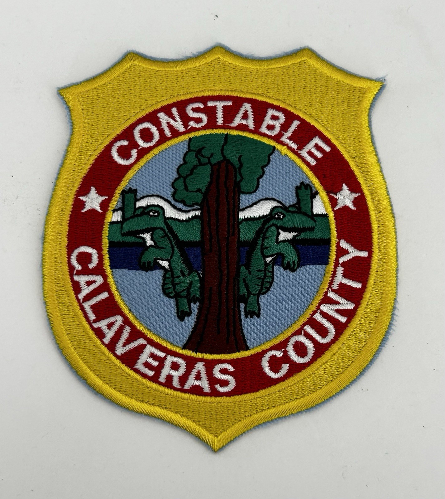 CALIFORNIA CA CALAVERAS COUNTY CONSTABLE POLICE PATCH PROTOTYPE? #PDD58