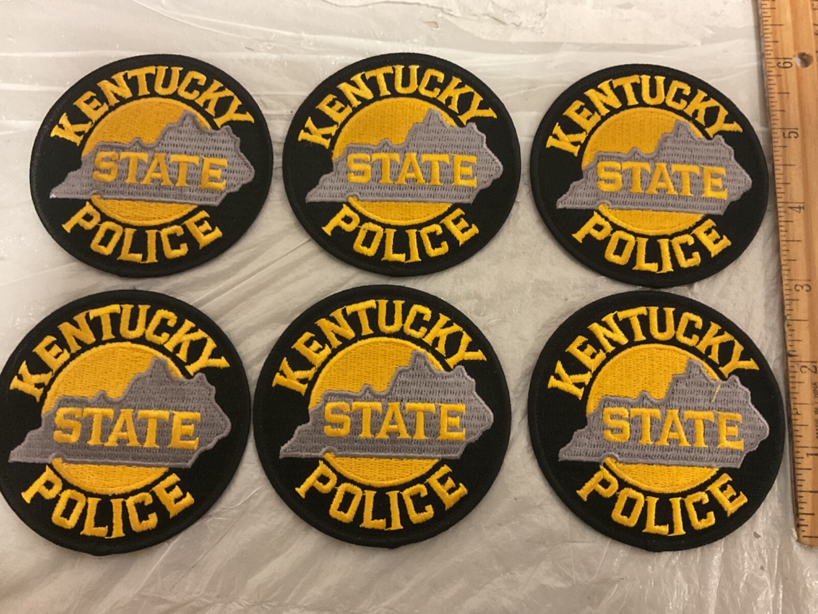 Kentucky State Police Hat  Size collectable Patches all new Tracking/Insured