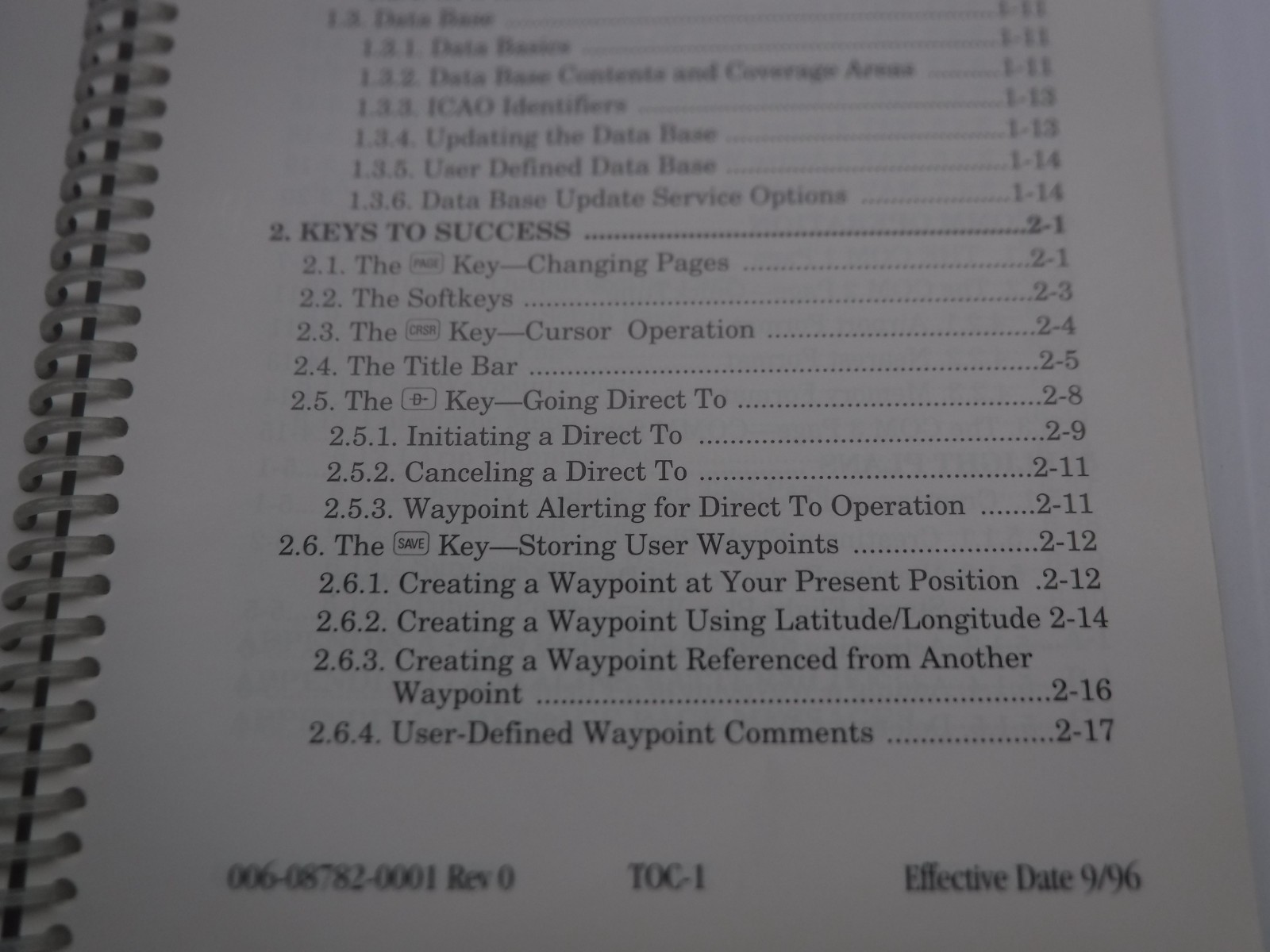 Allied Signal KLX 100 Operator's Guide Software Version 2