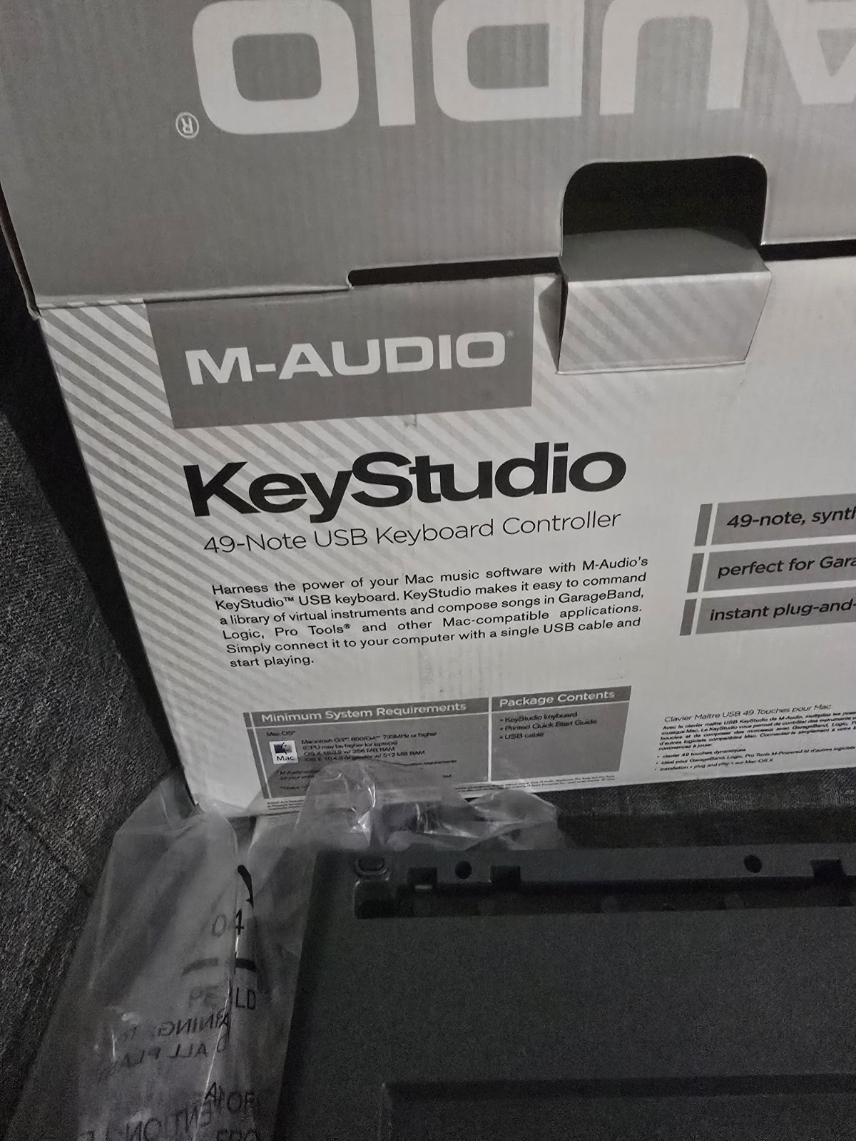 M-Audio KeyStudio MIDI Keyboard Controller China | 49-Key USB Portable