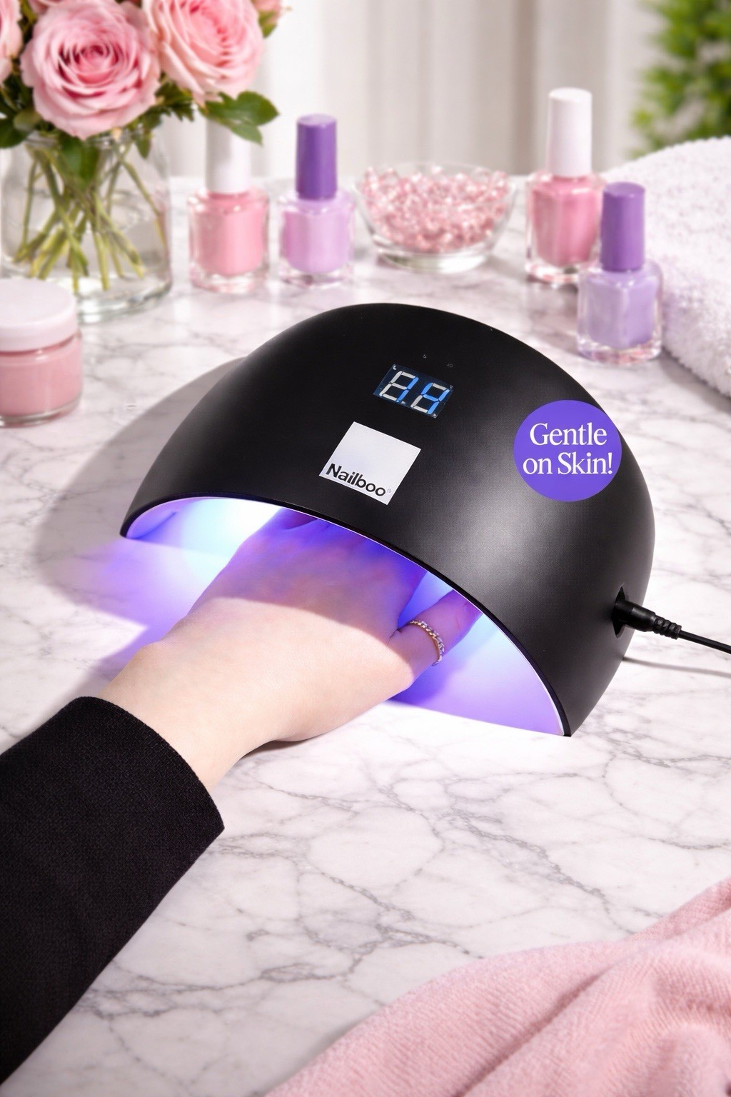 Nailboo Pro Cure LED Lamp Auto Sensor Gel Nail Light Hands Free