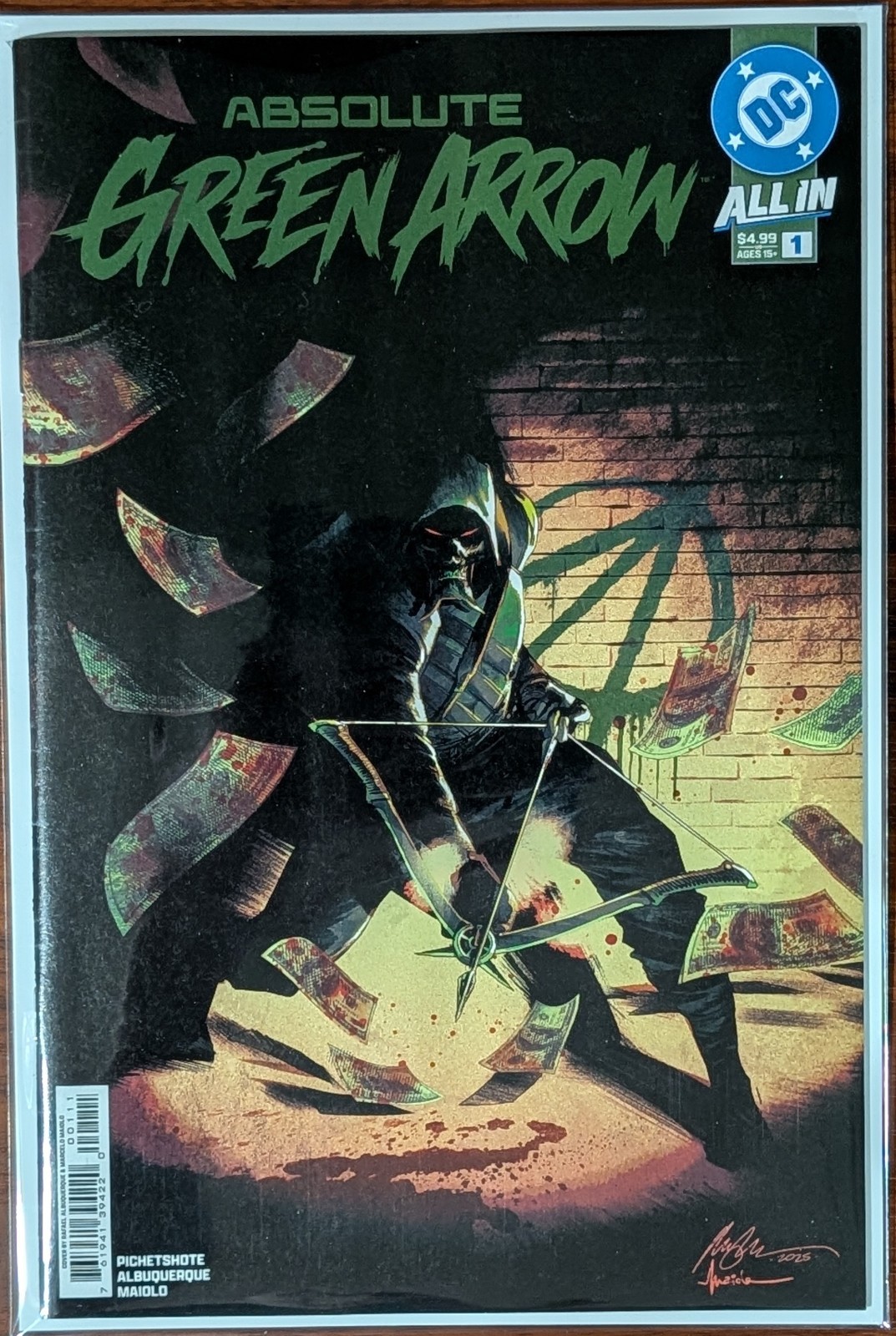 Absolute Green Arrow #1 (DC, 2026) Cover A Rafael Albuquerque Next Level NM