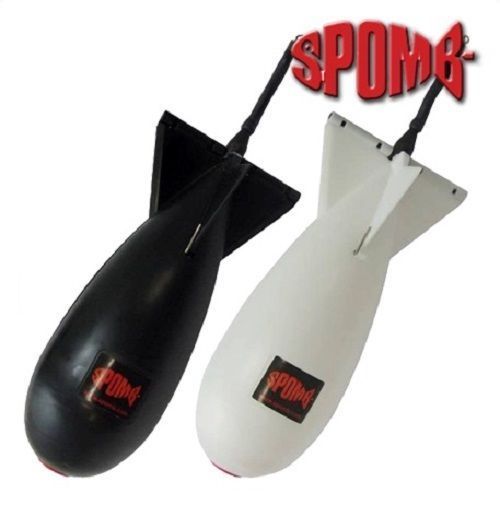 2 x Floating Spomb Spod  large X - White & Black