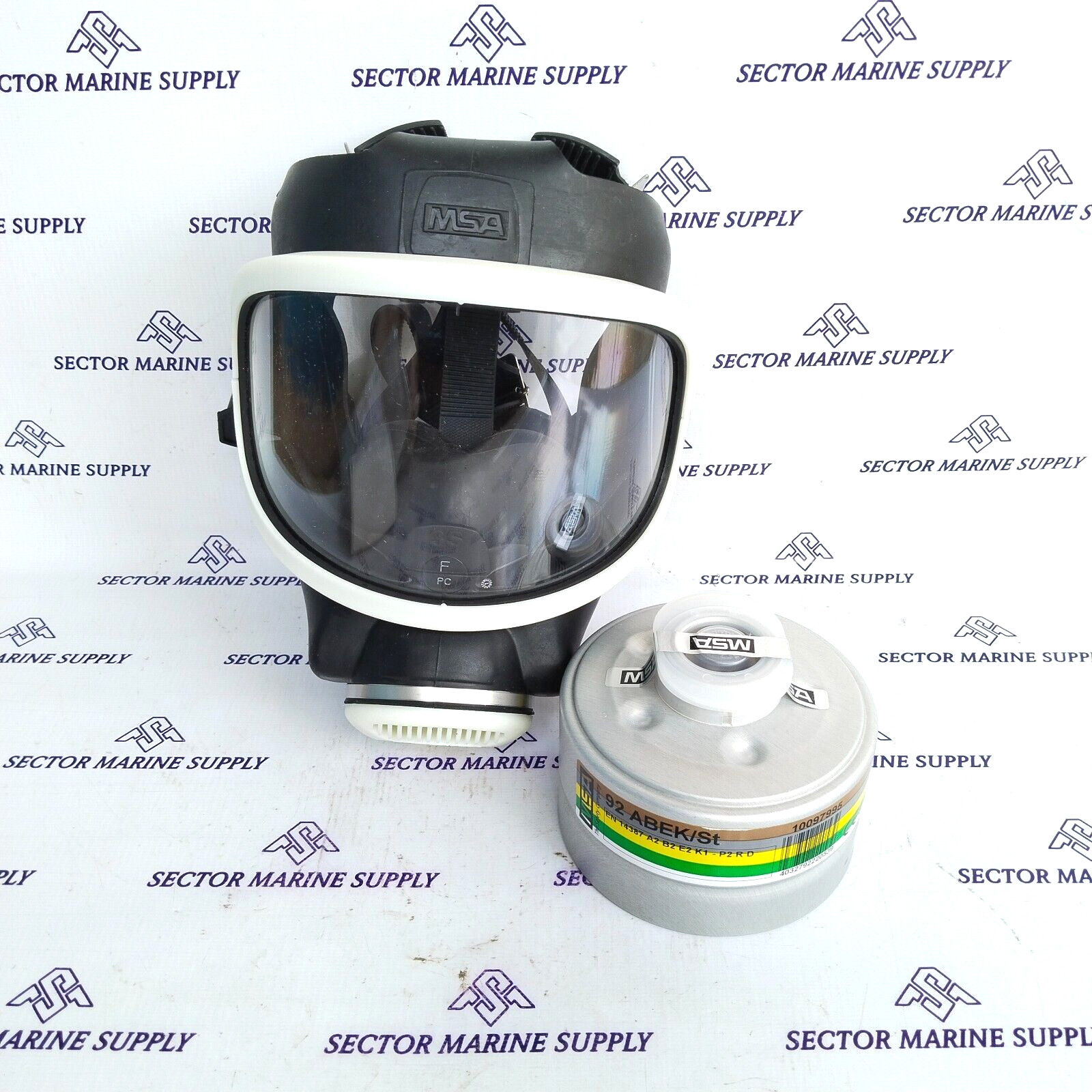 MSA D2055790/10097995 Full Face Mask 3S Basis Plus With Combination Filter