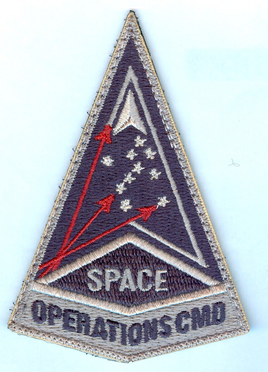 U.S. SPACE FORCE - SPACE OPERATIONS COMMAND - COLOR PATCH ..... X