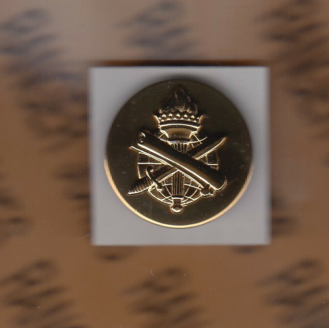 US ARMY Enlisted Civil Affairs CA Branch badge clutchback c/b single