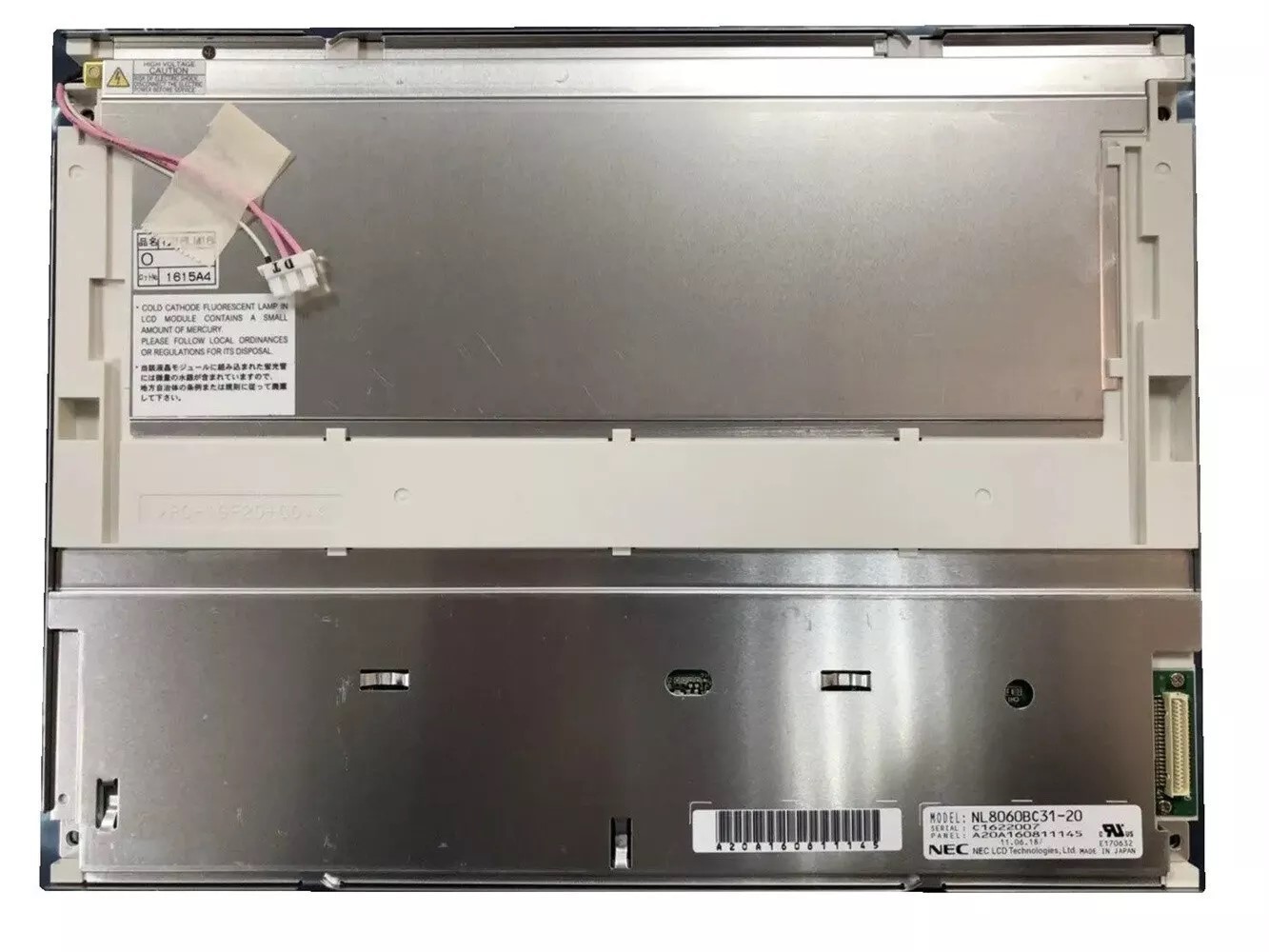 NL8060BC31-20  12.1-inch  800*600  LCD screen panel , fast shipping