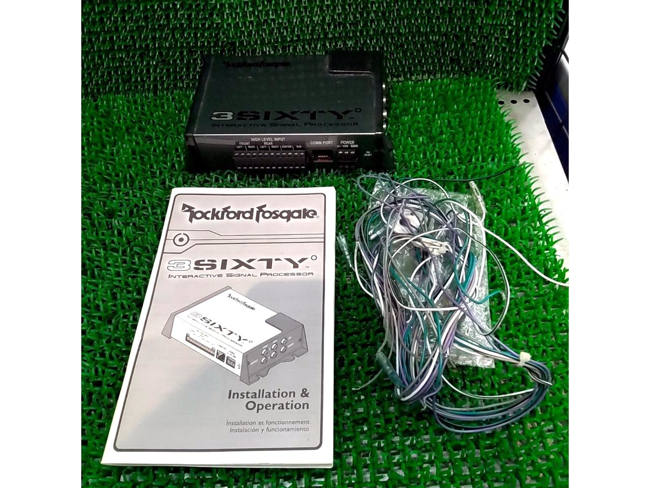 Rockford ※ワケアリ※ Rockford 3SIX Equalizer For Parts Not Working w/ Manual