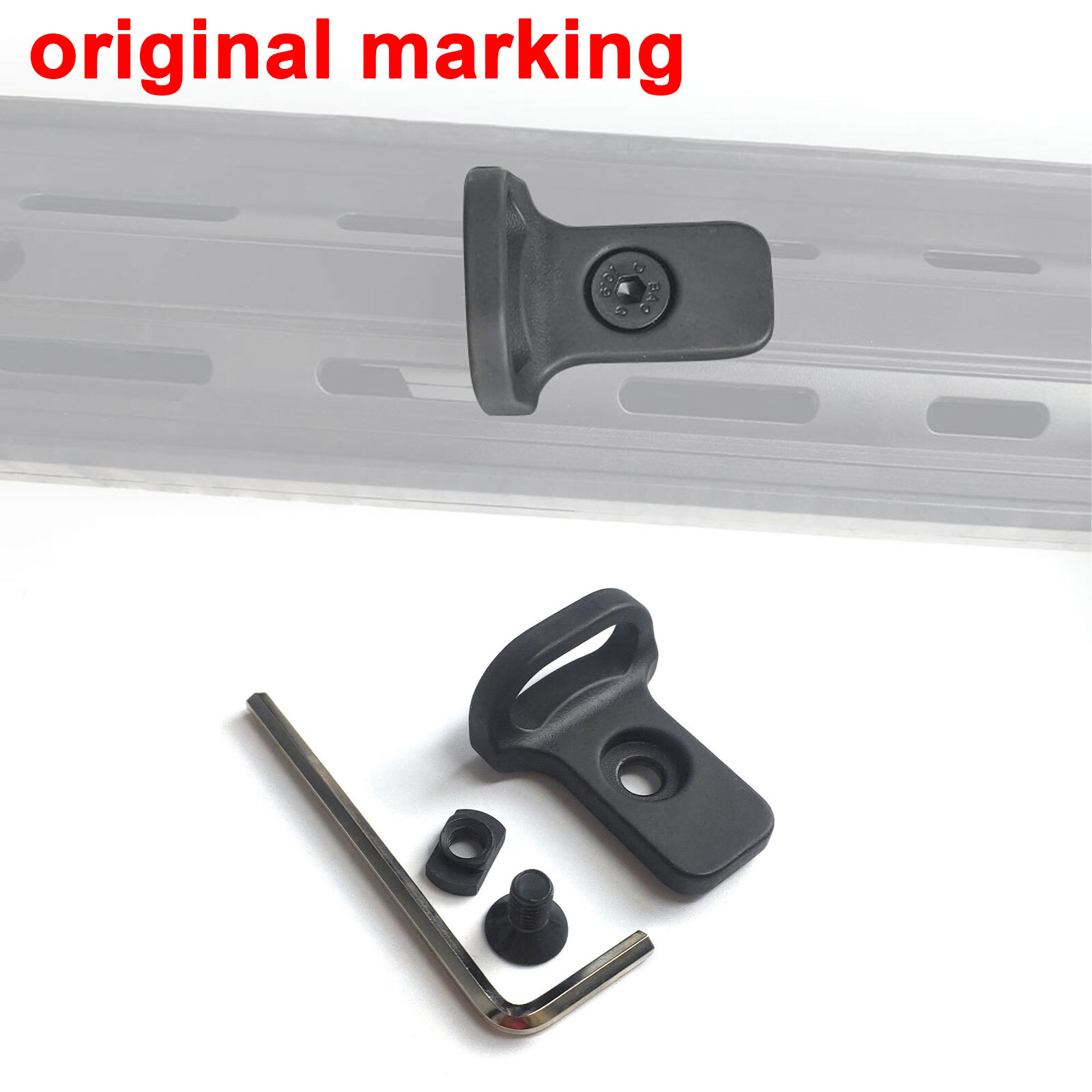 Tactical Shoulder Strap Quick CQD Sling Mount Front MLOK Sling Mount Adapter