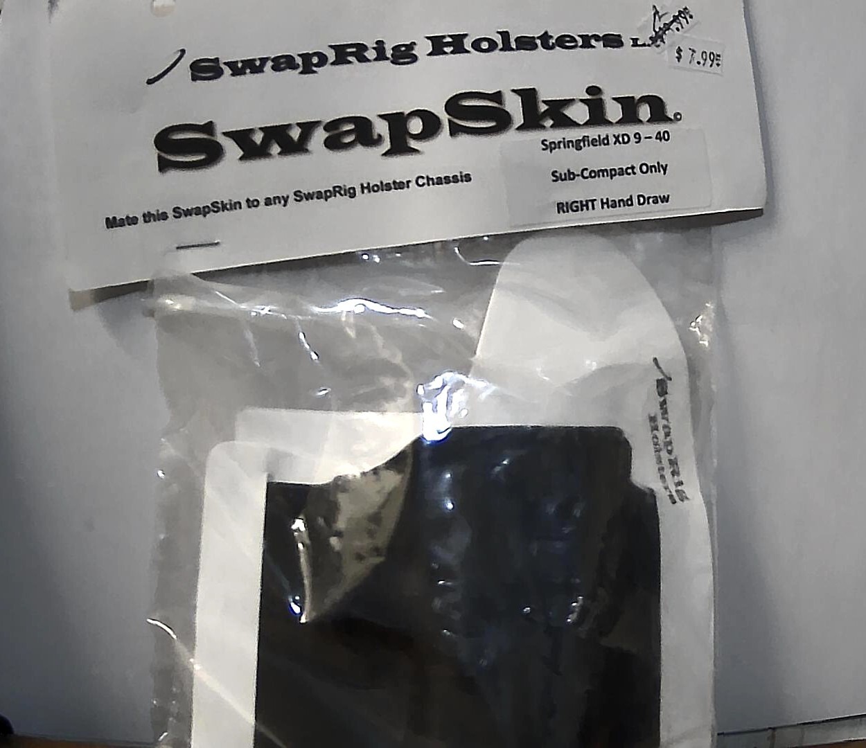 SwapRig XD 9-40 Sub-compact only Right-hand Draw Holster