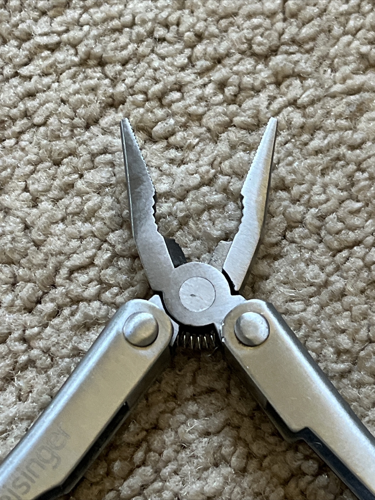 10 Function Mini Stainless Steel Pocket Pliers Knife Multitool w/ LED Flashlight