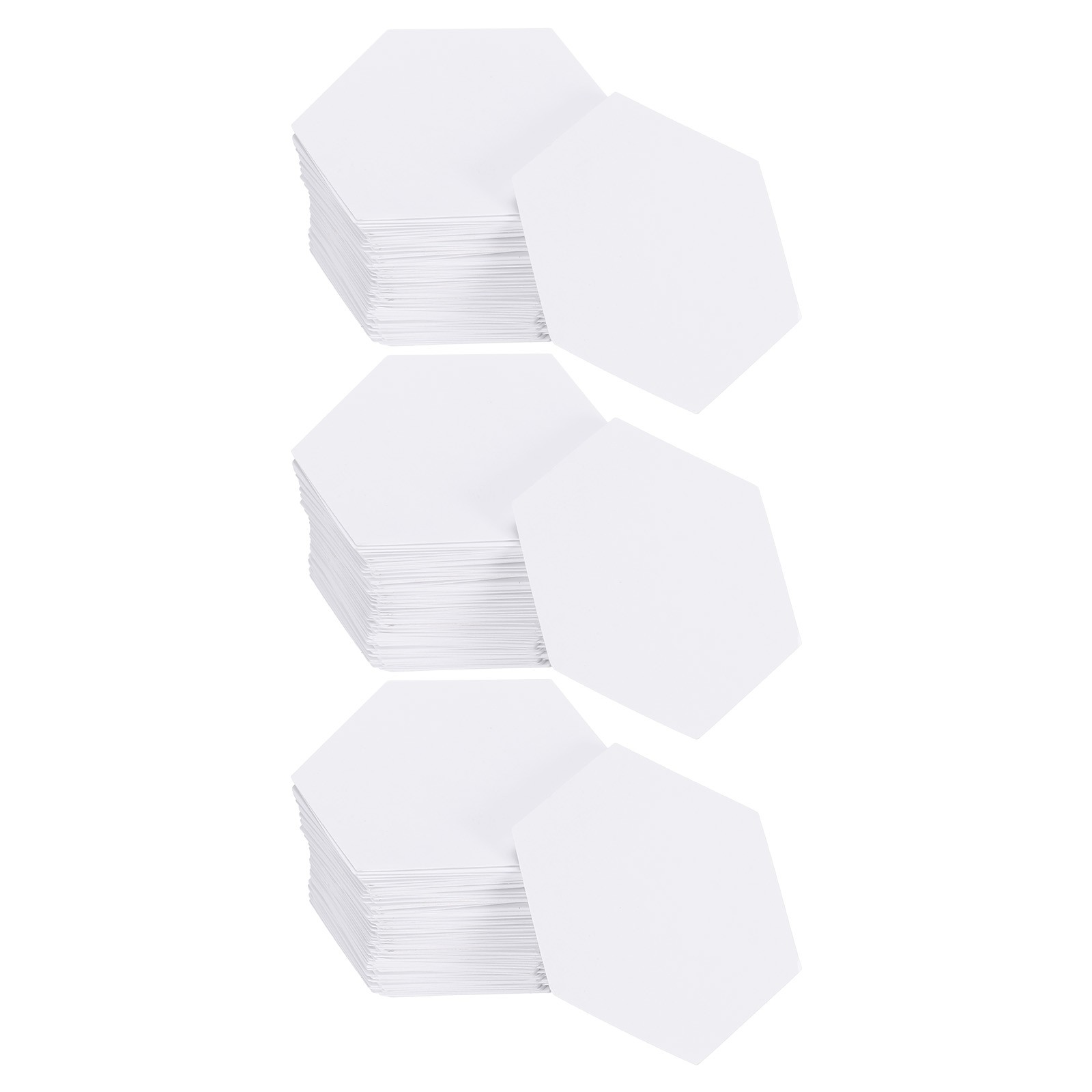 300pcs Hexagon 0.75-Inch Paper Piecing Paper English Paper Quilting Template