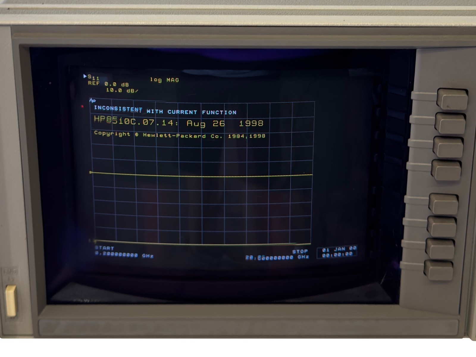 📶 HP 8510C VNA System + HP 85101C Display/Processor Module RF Lab 📡 Working