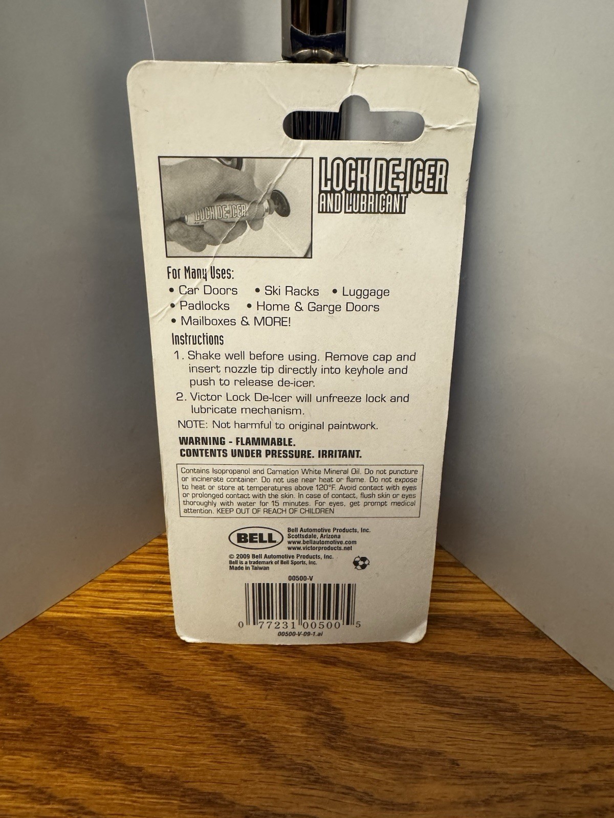 Lock De-Icer and Lubricant