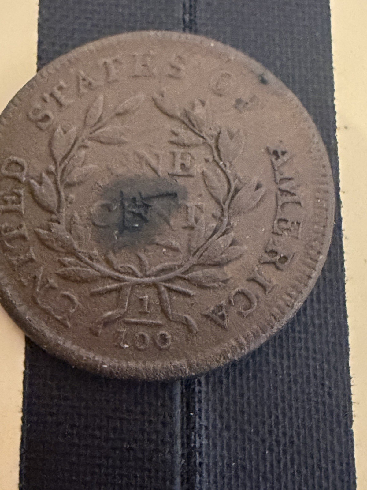 1807 Comet Large Cent VG/F