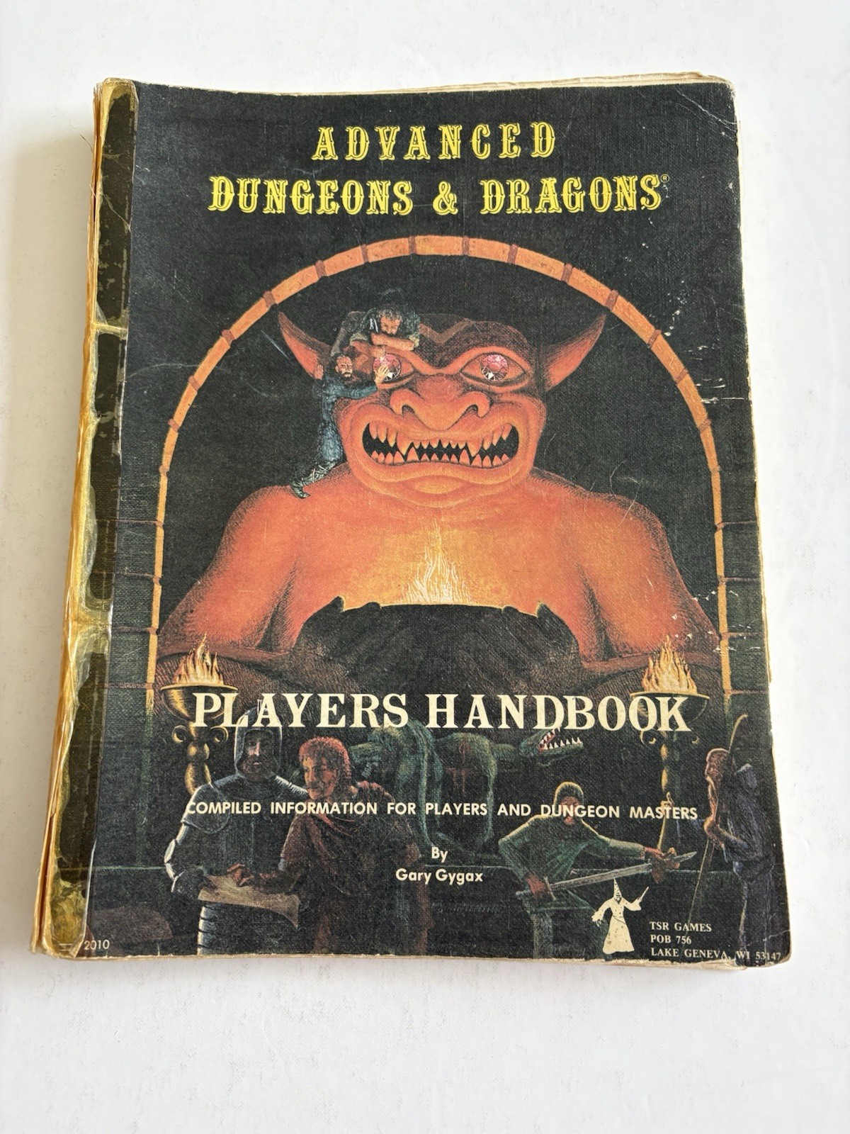 Advanced Dungeons and Dragons Players Handbook SoftBank  UK Print TSR  1978