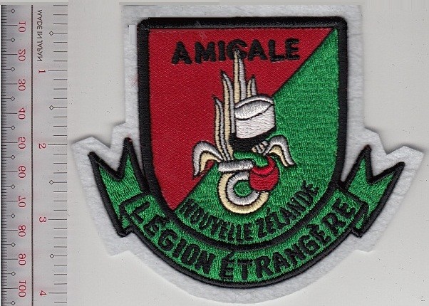 New Zealand French Foreign Legion Veterans Amicale Légionaire NO TARIFF