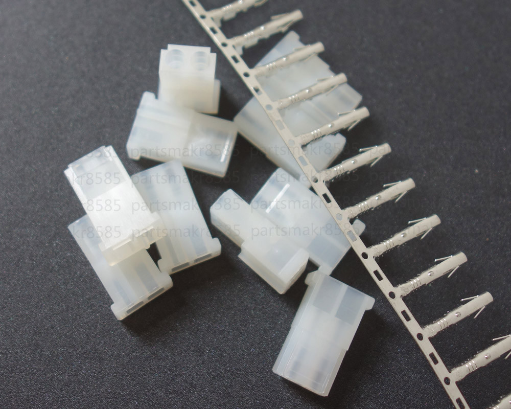 10pcs 2 Pin Position Strobe Bulb Power Supply Connector Kit Plug For Whelen