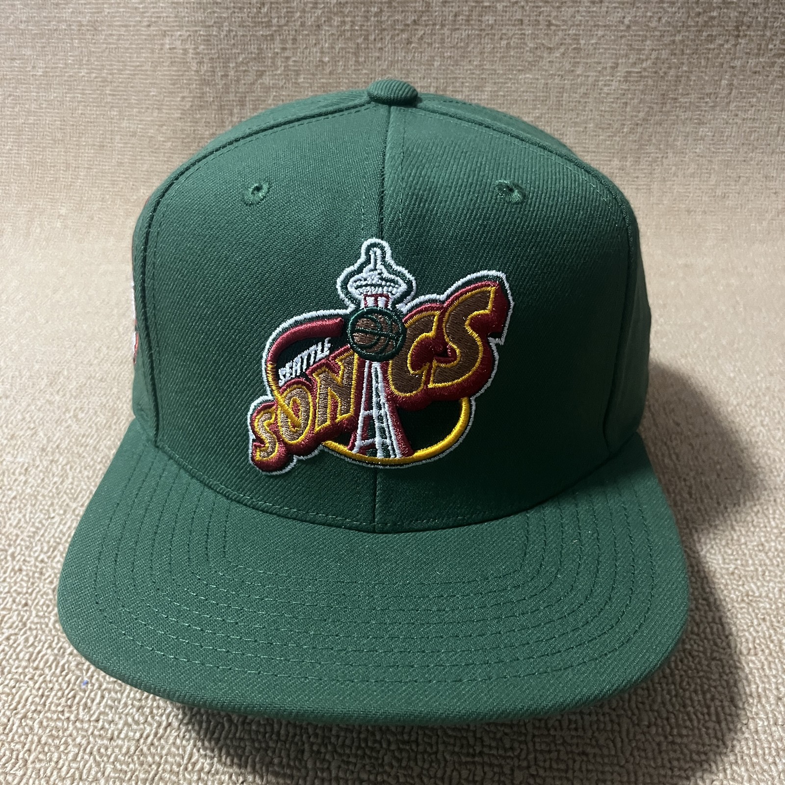 Mitchell & Ness Seattle SuperSonics Snapback Green Retro NBA Hat