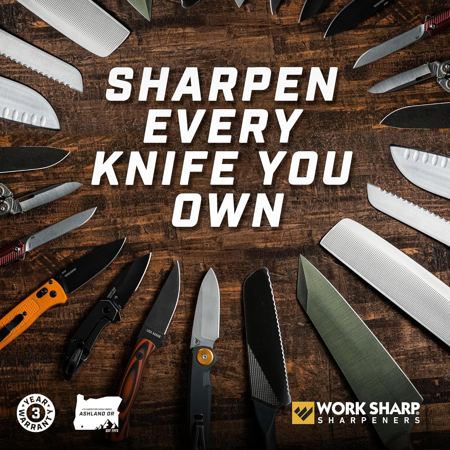 Work Sharp Precision Adjust Elite Set Knife Sharpener value combo bundle with th