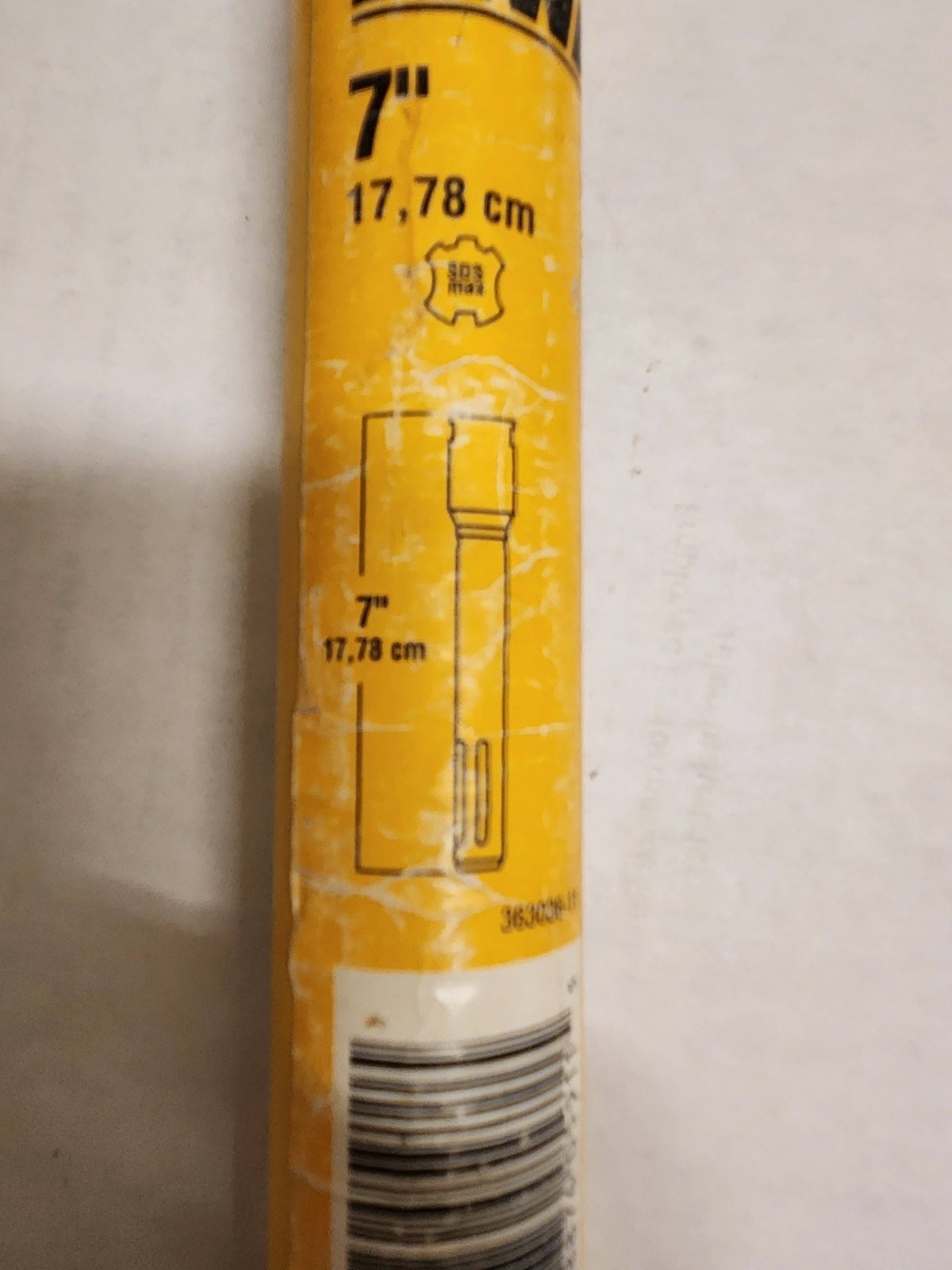 DeWalt DW5911 7-Inch SDS Max Core Bit Shank