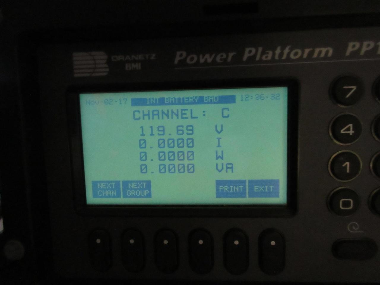DRANETZ BMI PP1/P POWER METER PLATFORM T109204