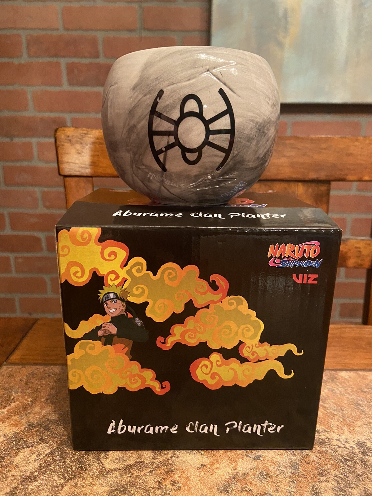 Culturefly Naruto Shippiden Aburame Clan Insect Porcelain Planter/Pencil Holder