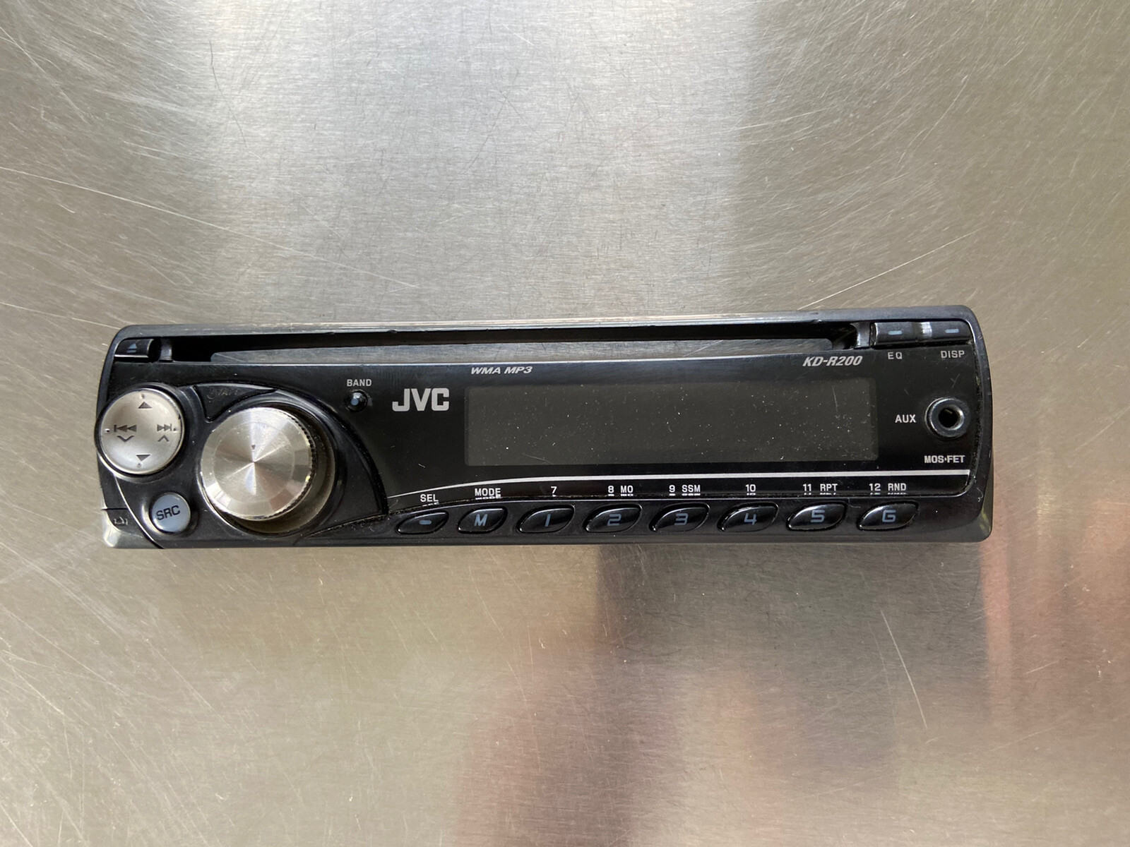 JVC KD-R200 CAR STEREO FACEPLATE ONLY JVC KD-R200 FACEPLATE ONLY OEM