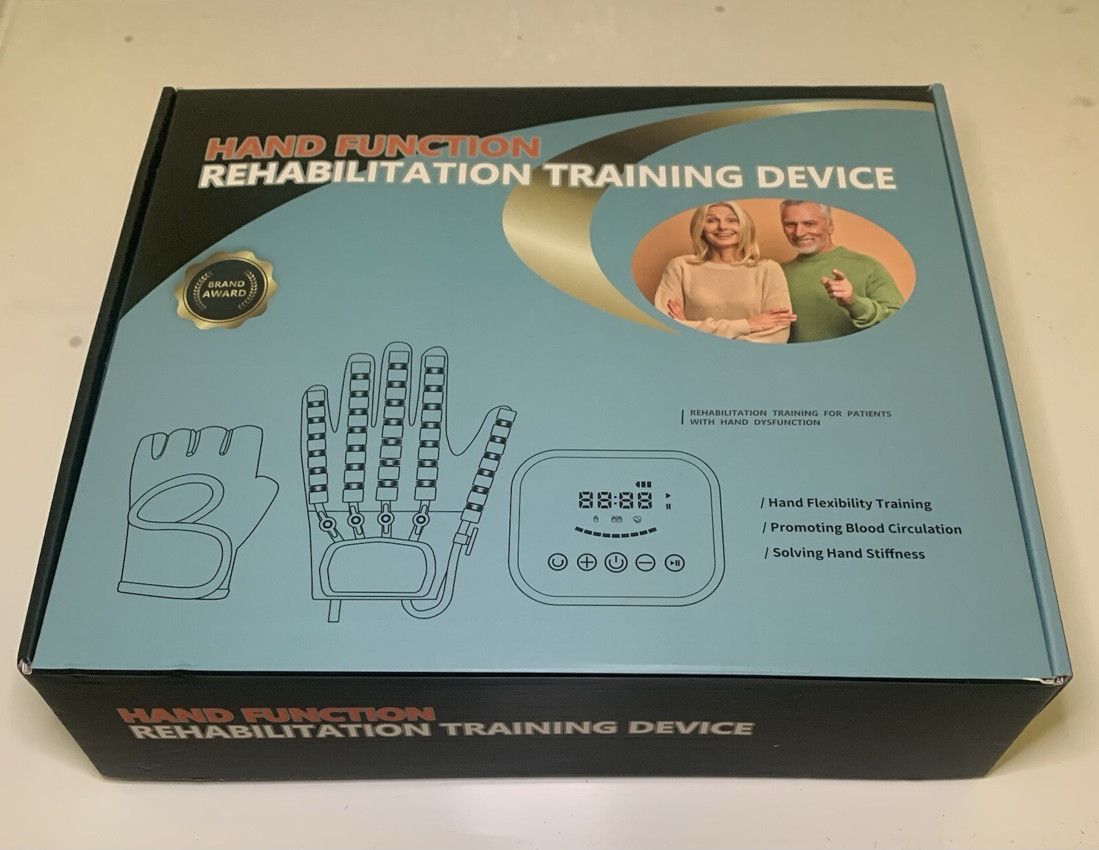Hand Function Rehabilitation Training Device - Brand Award (XL Right Hand)