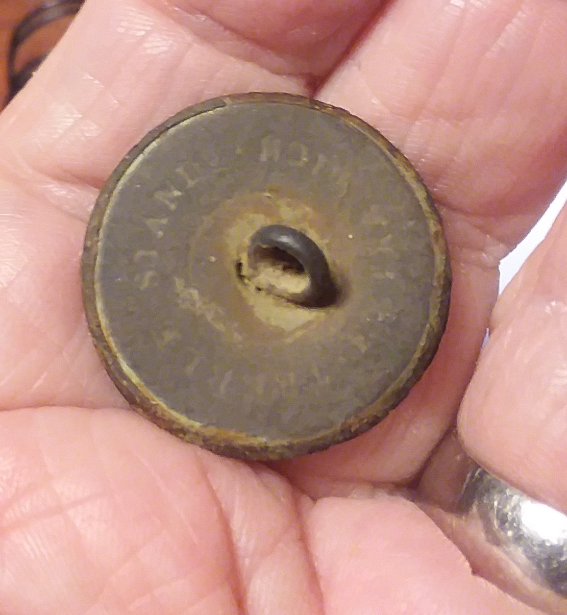 19th Century Stanly Military Button