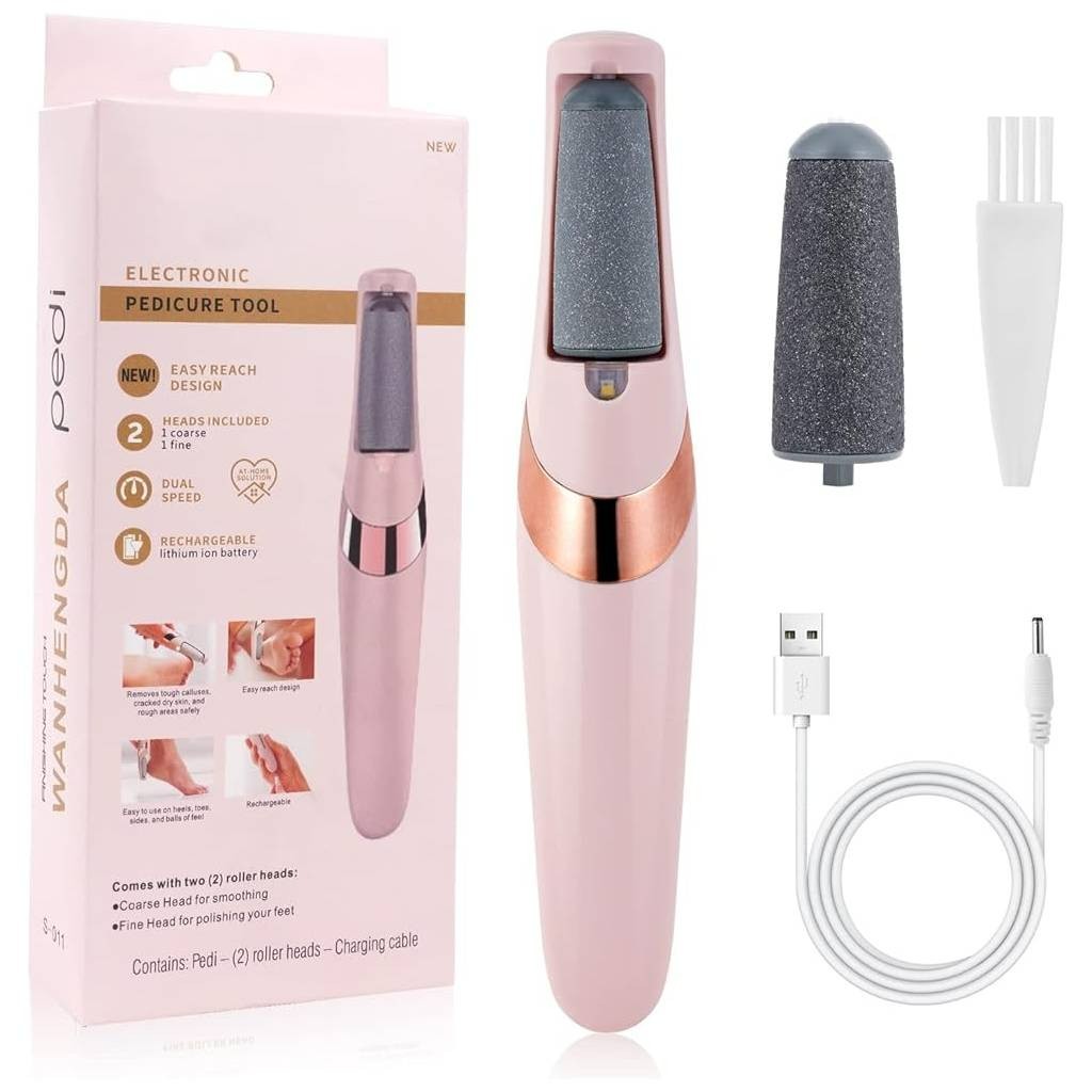 Jianlet Electric Pedicure Tool Rechargeable Callus Removers for Feet
